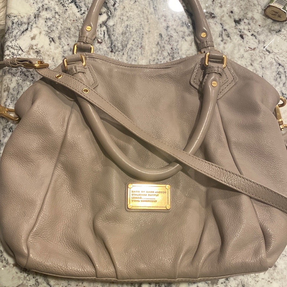 Marc by Marc Jacobs Classic Q Francesca shopper in oyster